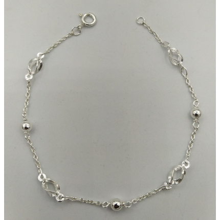 PULSEIRA PRATA RODEADA