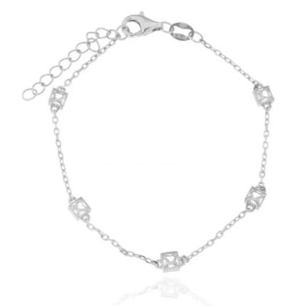 PULSEIRA PRATA RODEADA