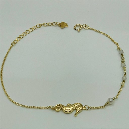 PULSEIRA PRATA DOURADA PULSEIRA PRATA DOURADA