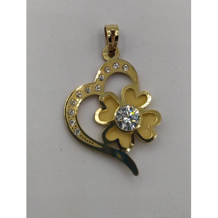 MEDALHA OURO AMARELO 9K