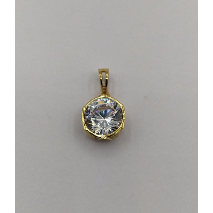 MEDALHA OURO AMARELO 19K
