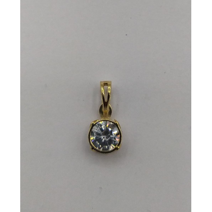 MEDALHA OURO AMARELO 19K