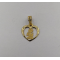 MEDALHA OURO AMARELO 19K