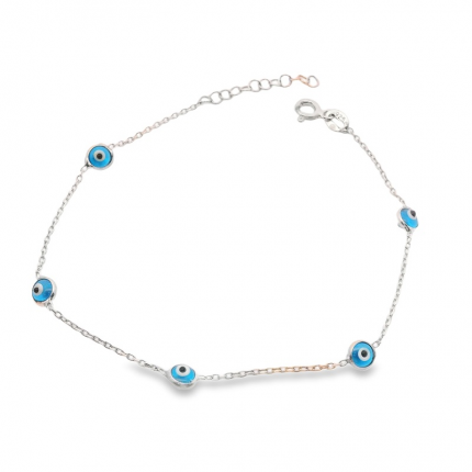 PULSEIRA PRATA RODEADA