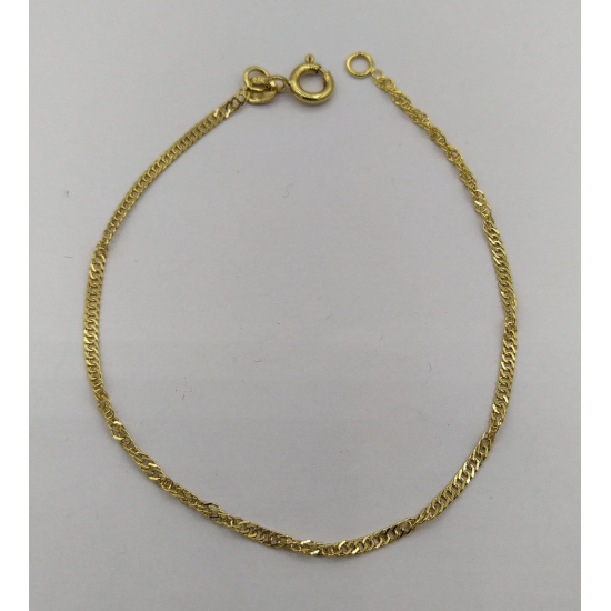 Pulseira Ouro Amarelo 9k