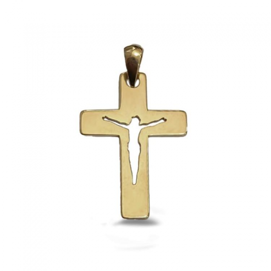 Crucifixo Ouro Amarelo 19k