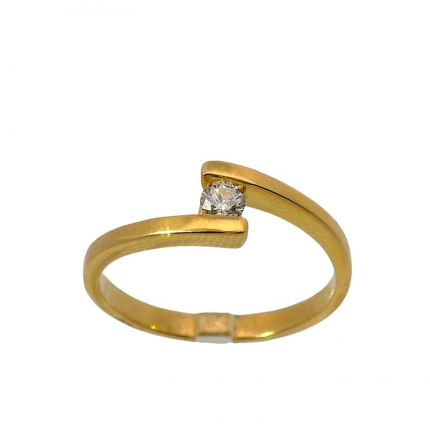 ANEL OURO AMARELO 19K