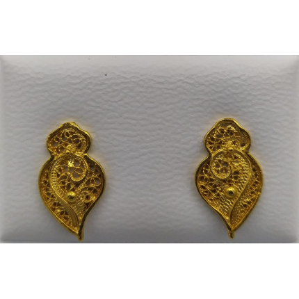 BRINCOS OURO AMARELO 19K