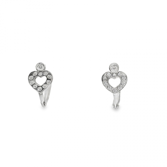 BRINCOS PRATA RODEADA