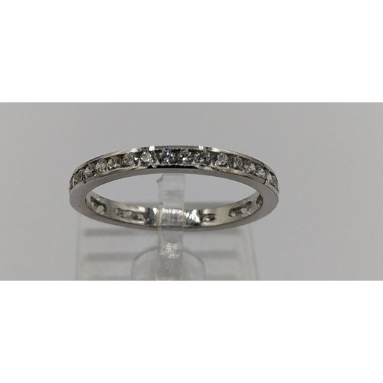 Aliança Ouro Branco 19k Aliança Ouro Branco 19k