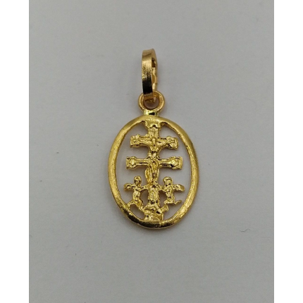 CRUZ OURO AMARELO 19K