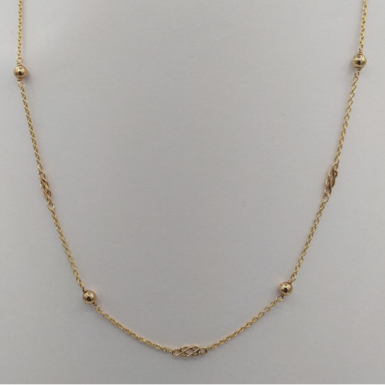 COLAR OURO AMARELO 9K