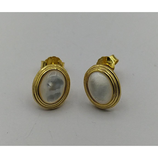 BRINCOS PRATA DOURADA