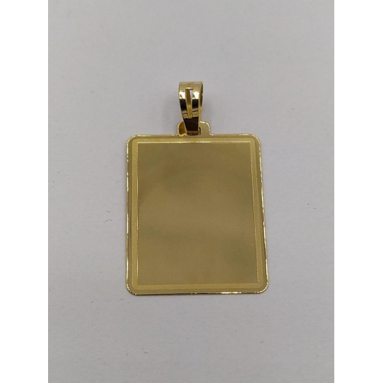 MEDALHA OURO AMARELO 19K