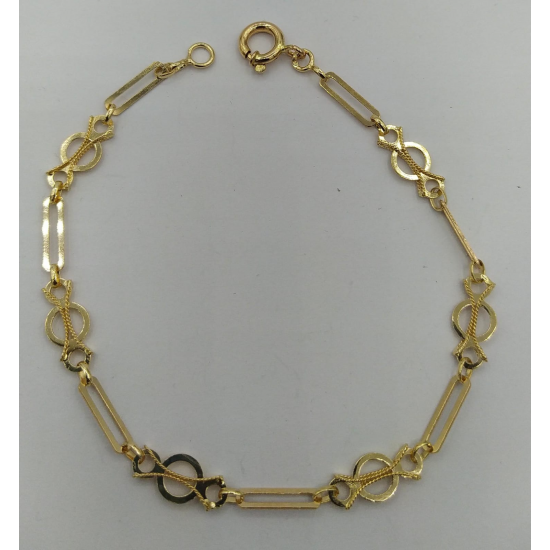 Pulseira Ouro Amarelo 9k