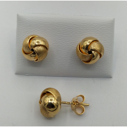 BRINCOS OURO AMARELO 19K