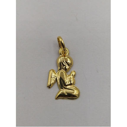 MEDALHA OURO AMARELO 9K