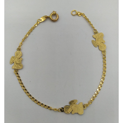 Pulseira Ouro Amarelo 9k Pulseira Ouro Amarelo 9k
