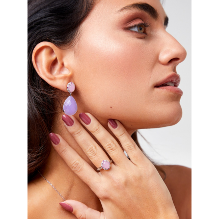 Brincos Prata Rodeada Marea ''jaipur'' Brincos Prata Rodeada Marea ''jaipur''