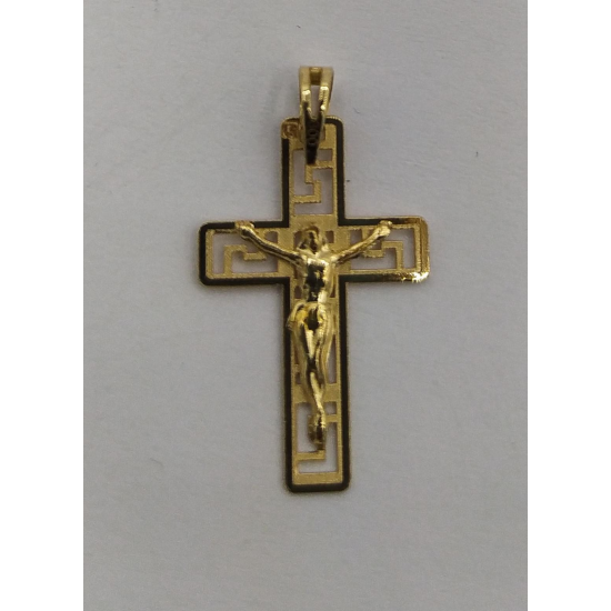 Crucifixo Ouro Amarelo 19k