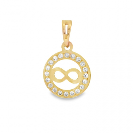 MEDALHA OURO AMARELO 19K