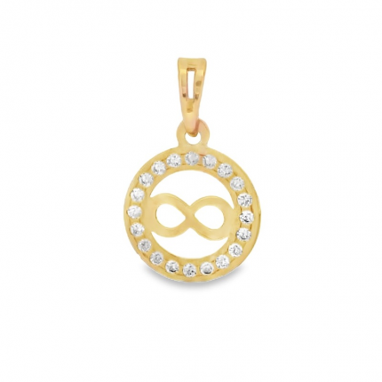 MEDALHA OURO AMARELO 19K