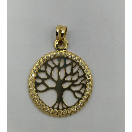 MEDALHA OURO AMARELO 19K