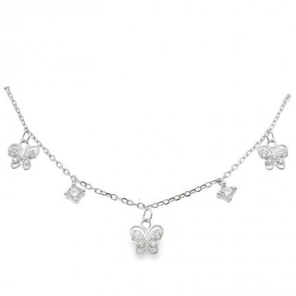 Pulseira Prata Rodeada Pulseira Prata Rodeada