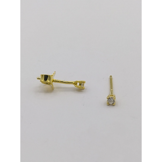 BRINCOS PRATA DOURADA