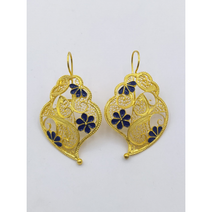 BRINCOS PRATA DOURADA