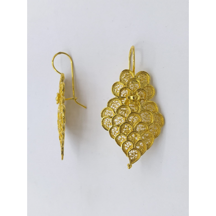 Brincos Prata Dourada