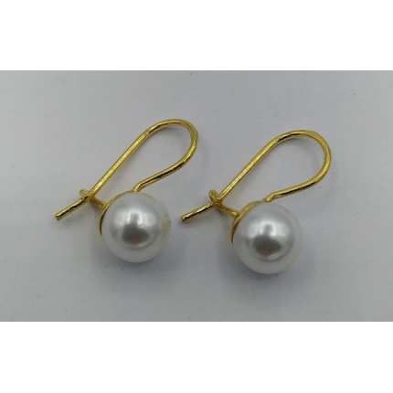 BRINCOS PRATA DOURADA