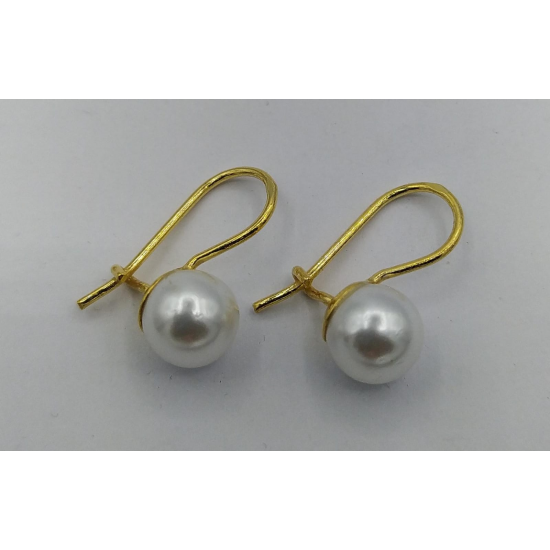 BRINCOS PRATA DOURADA