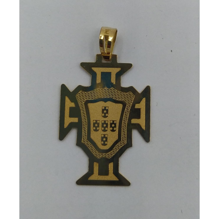 MEDALHA OURO AMARELO 19K