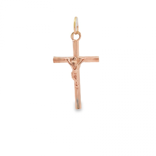 CRUCIFIXO OURO AMARELO 9K CRUCIFIXO OURO AMARELO 9K