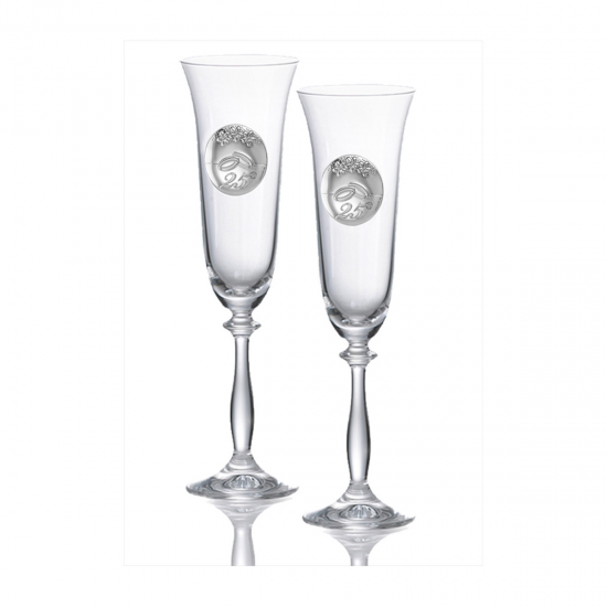 FLUTES COM PRATA BILAMINADA FLUTES COM PRATA BILAMINADA