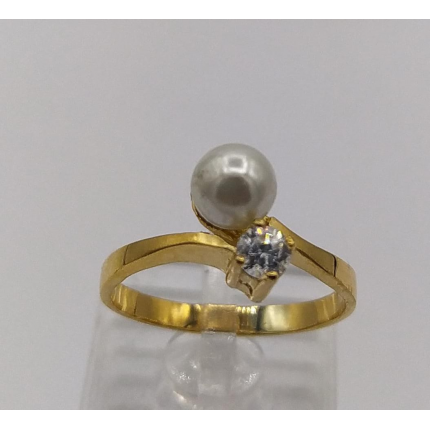 ANEL OURO AMARELO 19K