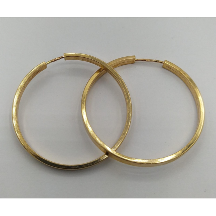 ARGOLAS OURO AMARELO 9K