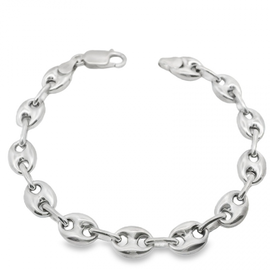 PULSEIRA PRATA RODEADA PULSEIRA PRATA RODEADA
