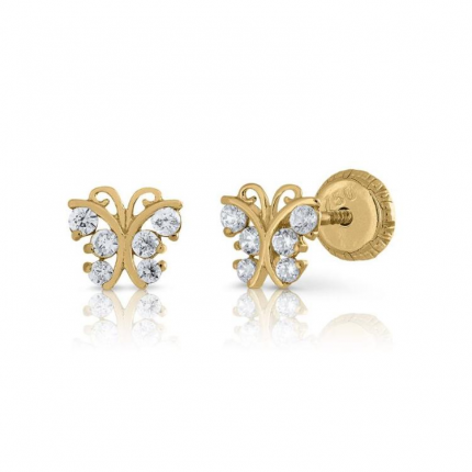 BRINCOS OURO AMARELO 19K