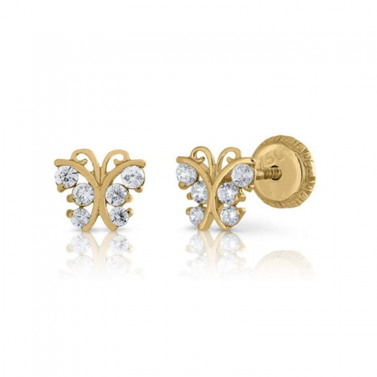 BRINCOS OURO AMARELO 19K