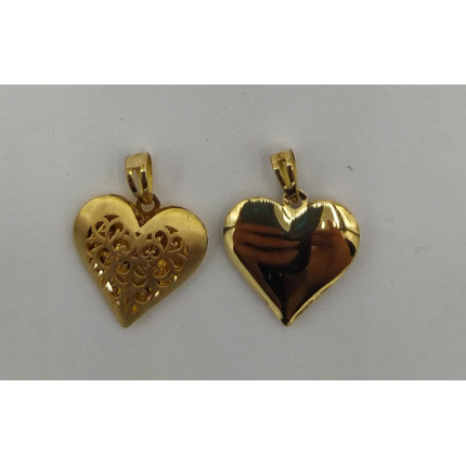 MEDALHA OURO AMARELO 19K