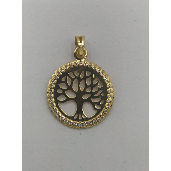 MEDALHA OURO AMARELO 19K