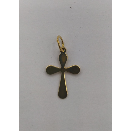CRUZ OURO AMARELO 19K