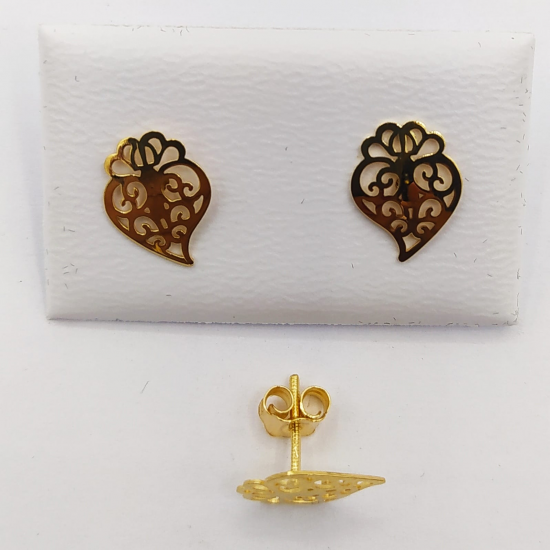 BRINCOS OURO AMARELO 19K