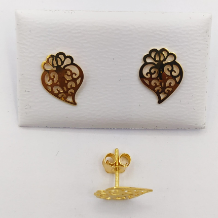 BRINCOS OURO AMARELO 19K