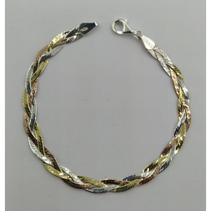 PULSEIRA BICOLOR PRATA