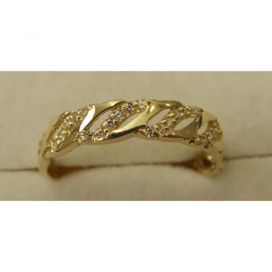 ANEL OURO AMARELO 19K