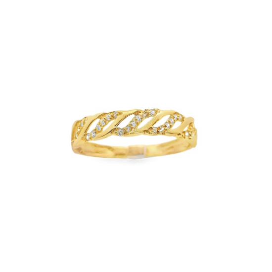 ANEL OURO AMARELO 19K