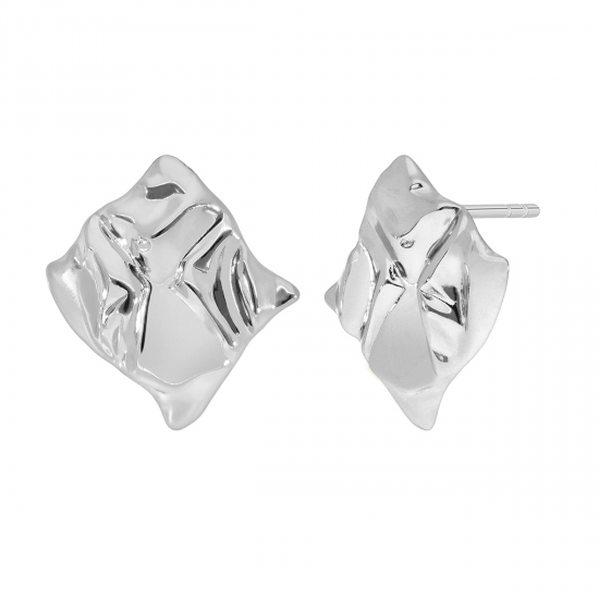 BRINCOS PRATA RODEADA MAREA ''ATELIER''